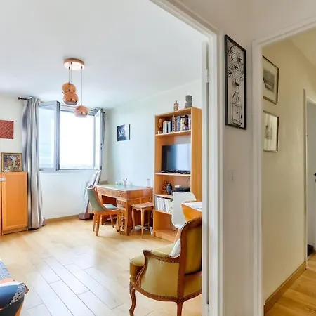 1br Flat View On Eiffel Tower And Sacre-coeur Appartamento *