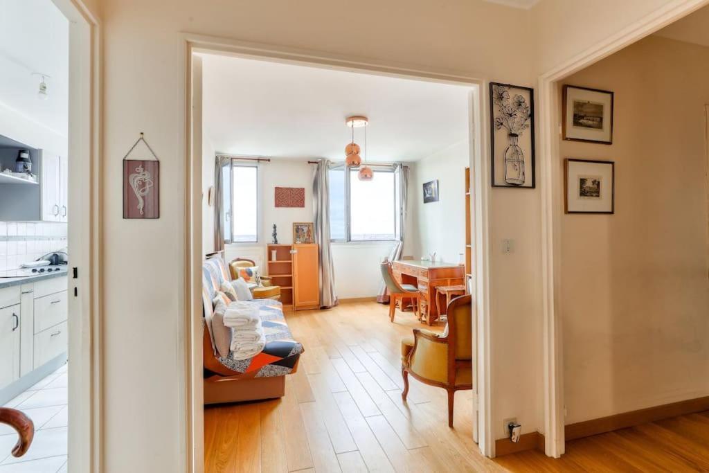 Appartamento 1br Flat View On Eiffel Tower And Sacre-coeur Parigi